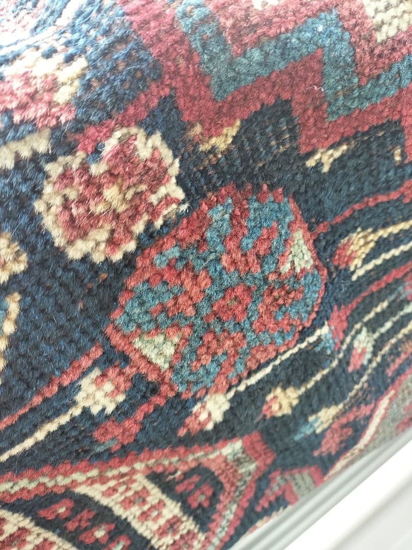 アンティークハムセ　カシュガイ　ラグ　トライバルラグ　絨毯