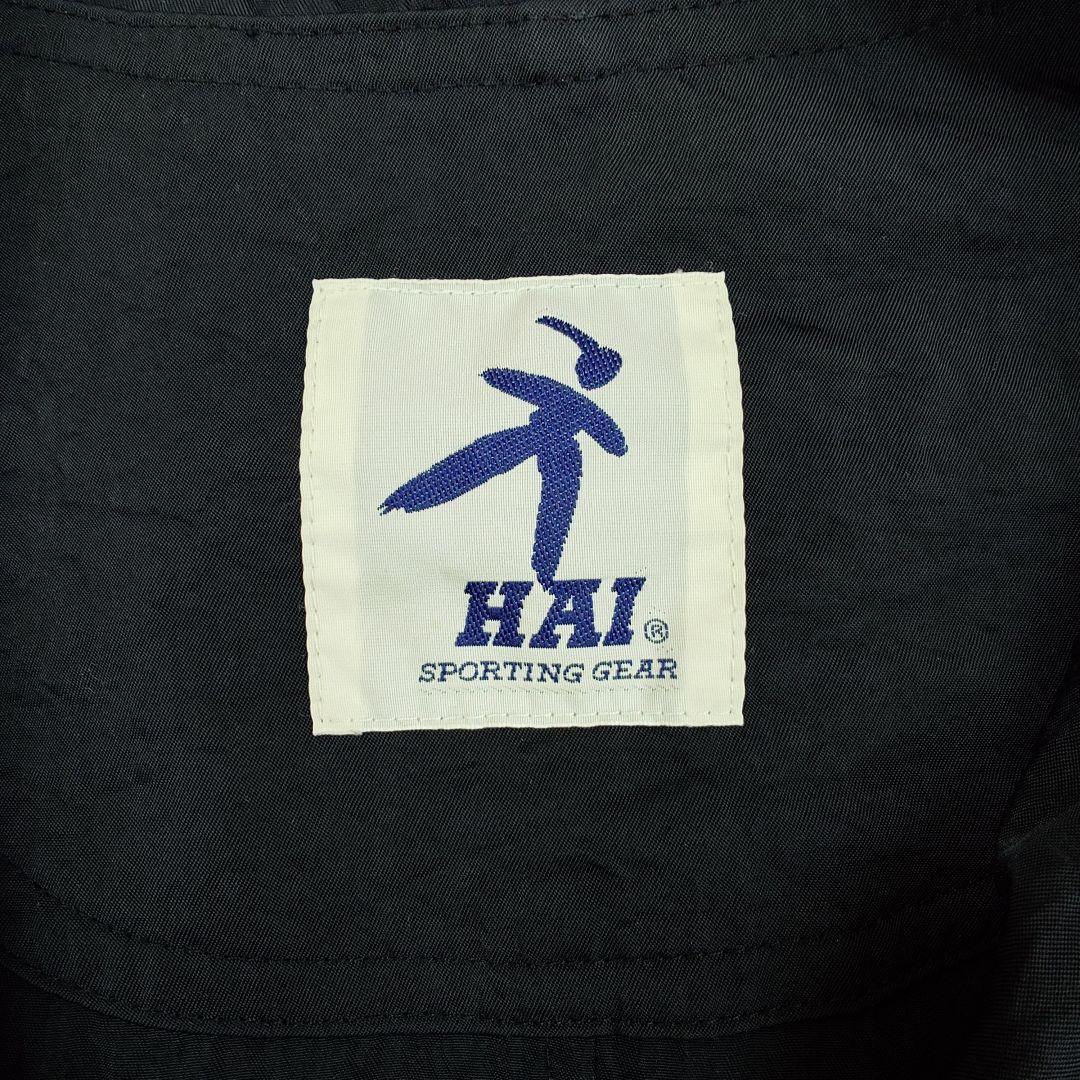 【80s】HAI SPORTING GEAR ハーフジップ アノラックパーカー