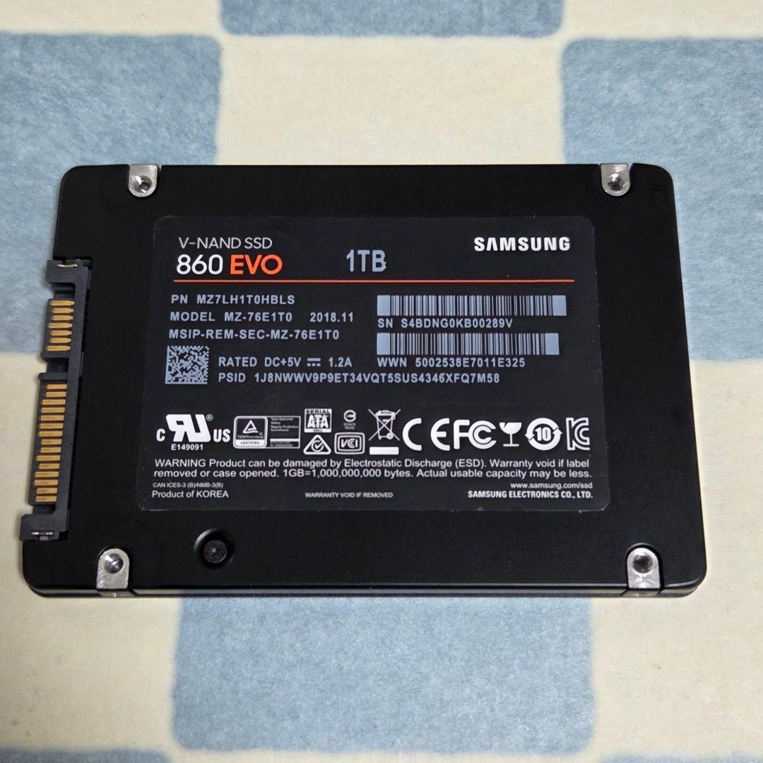 内蔵型SSD Samsung SSD 860 EVO 1TB
