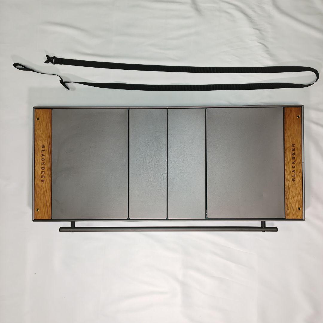 BLACKDEER　折りたたみ　IGTテーブル（3ユニット　チタンブラック）