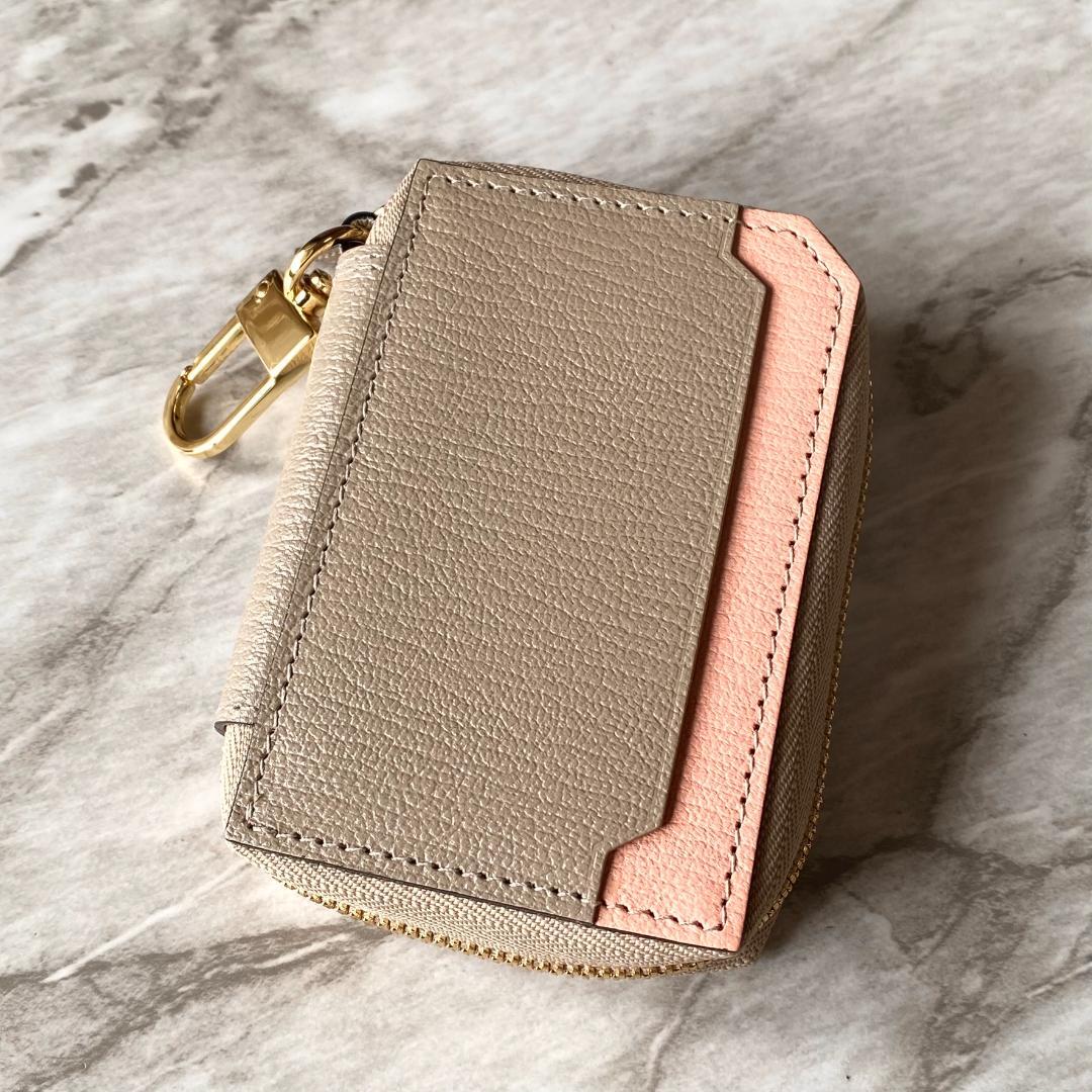 2295【新品 2.2万円】ラルコバレーノ★キーケース★レザー★レディース★