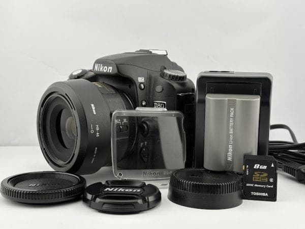 ★極上品★ニコンNIKON D80 ボディ【ショット数1,483回】レンズキット