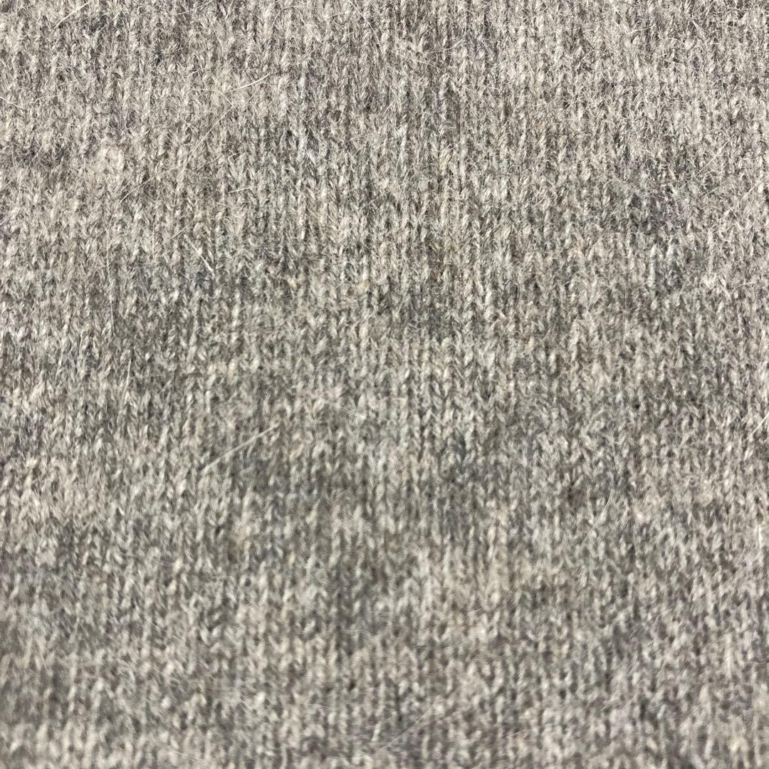 evam eva グレー フード付きニット　エコバッグ付き