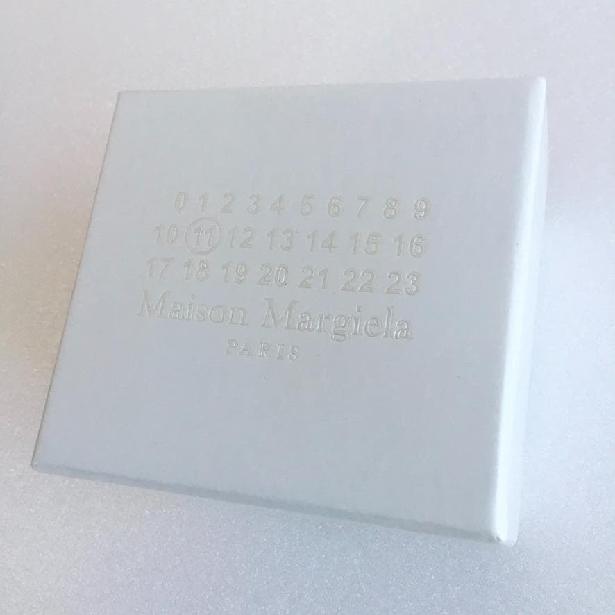 新品 Maison Margiela ロゴ リング メゾン マルジェラ 箱付き