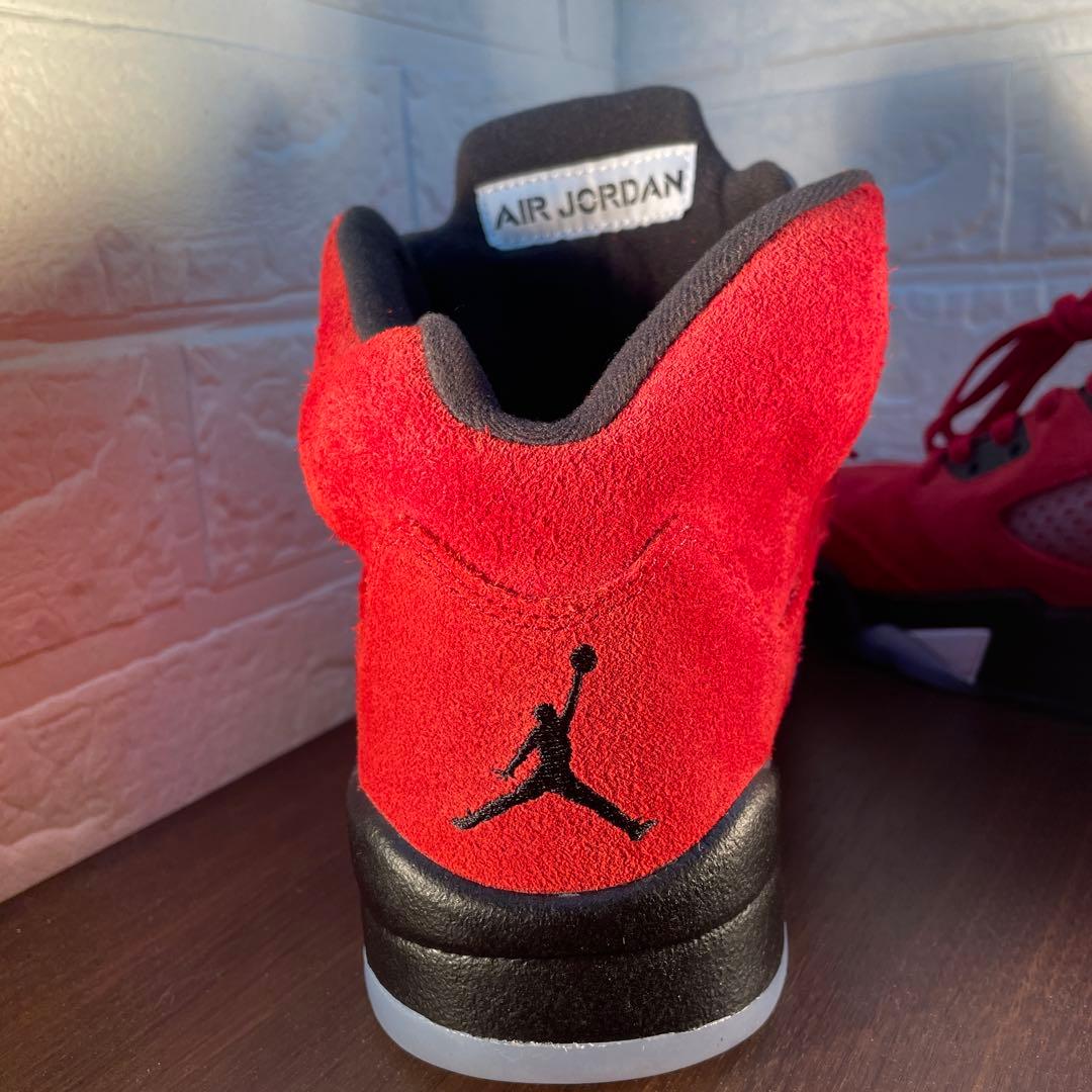 ナイキ　エアジョーダン5レトロ/NIKE25cm極美品/訳ありリカラー