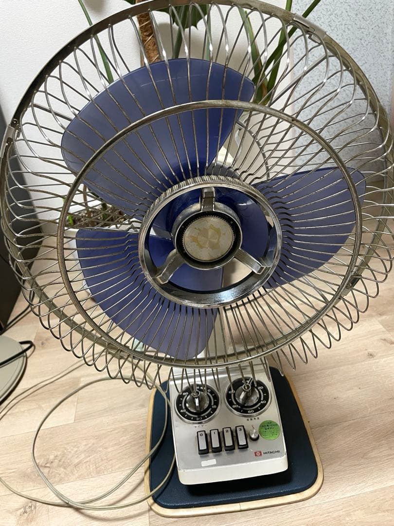 日立 HITACHI 扇風機 D-626 昭和レトロアンティーク