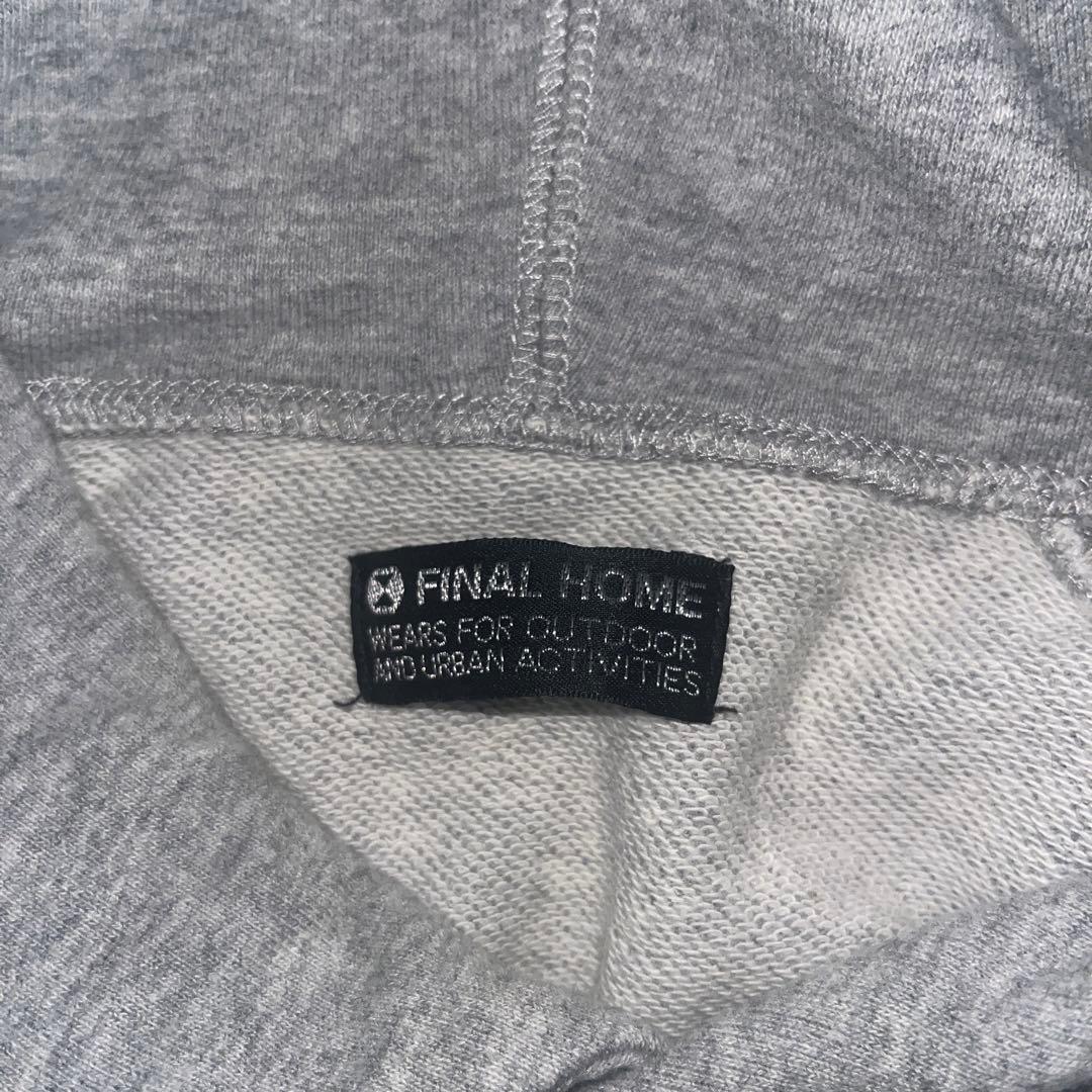 FINAL  パーカー グレー