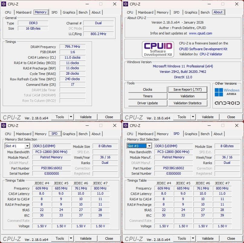 マザーボード ASUS Z97-PRO GAMER + i7-4790K + 16GB RAM