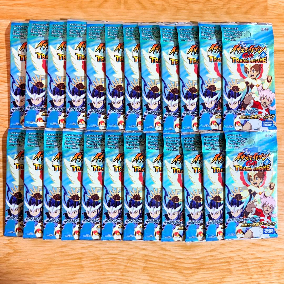 イナズマイレブンGO TCG クロノ・ストーン編第1弾　新品24パック