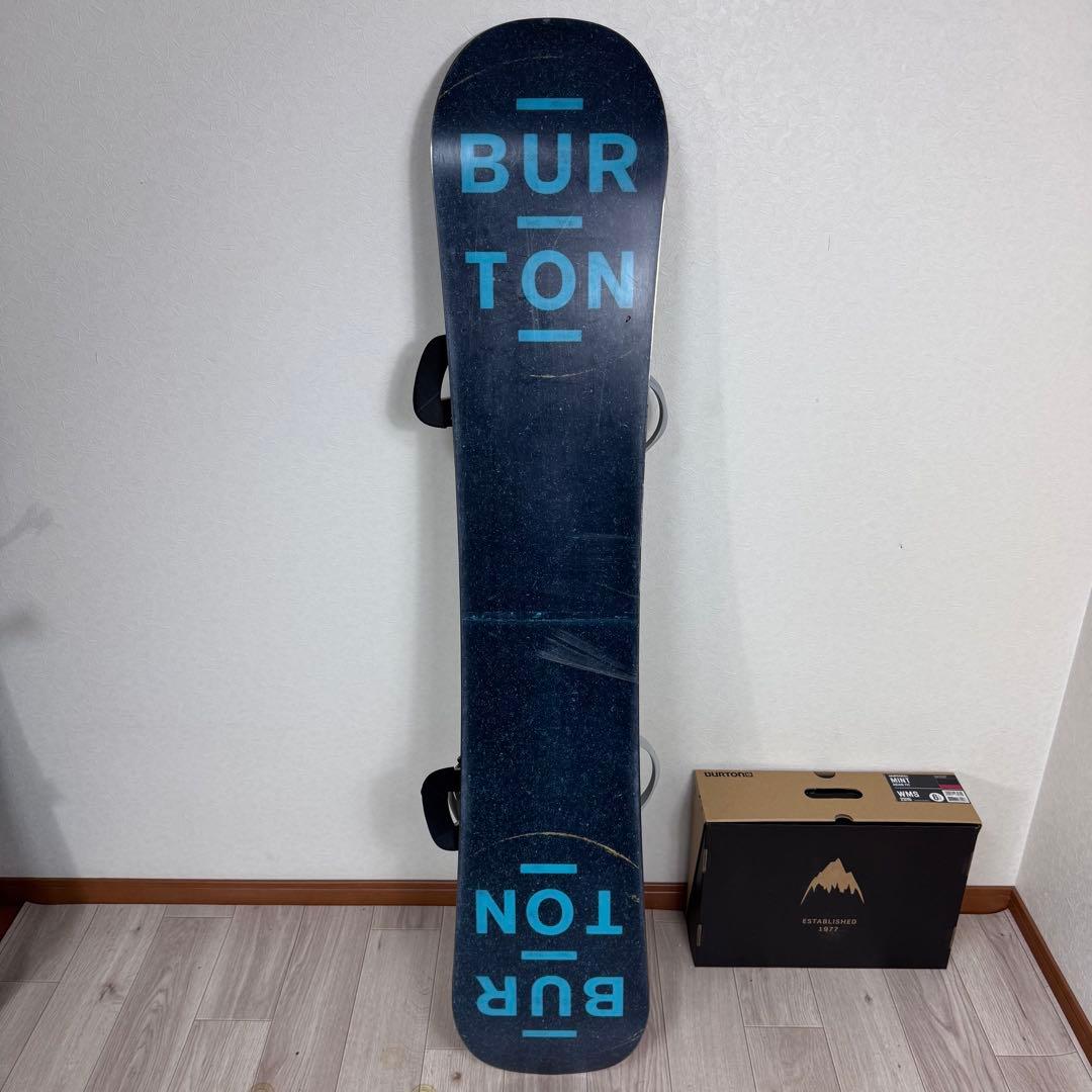 Burton DESCENDANT 155cm スノーボード 三点セット