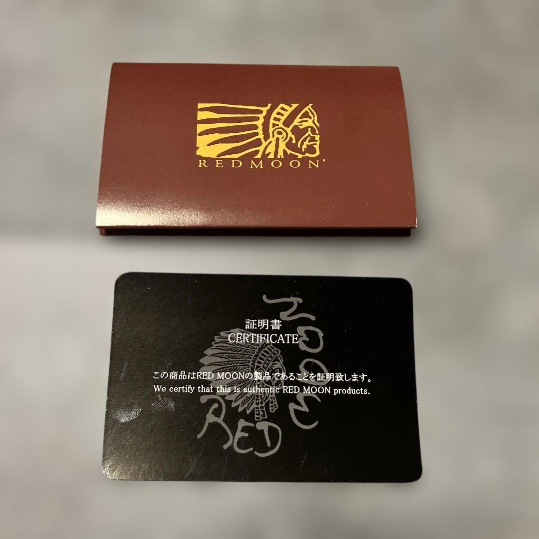 REDMOON REDREDRED サドルレザーミドルウォレット