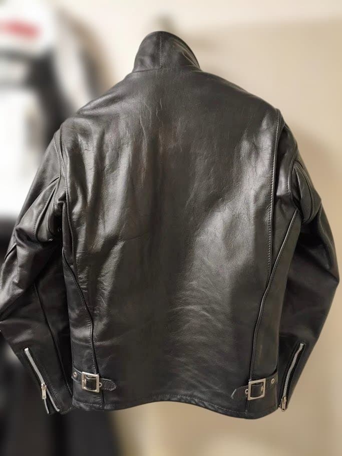 【美品】Schott 643 36 シングルライダース ボアライナー付トラッカー