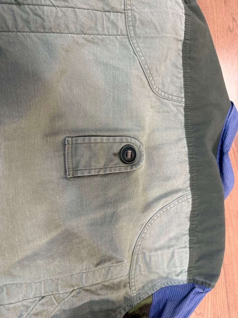 1日までの出品　ジュンヤワタナベマン　コムデギャルソン　ミリタリーシャツ　L