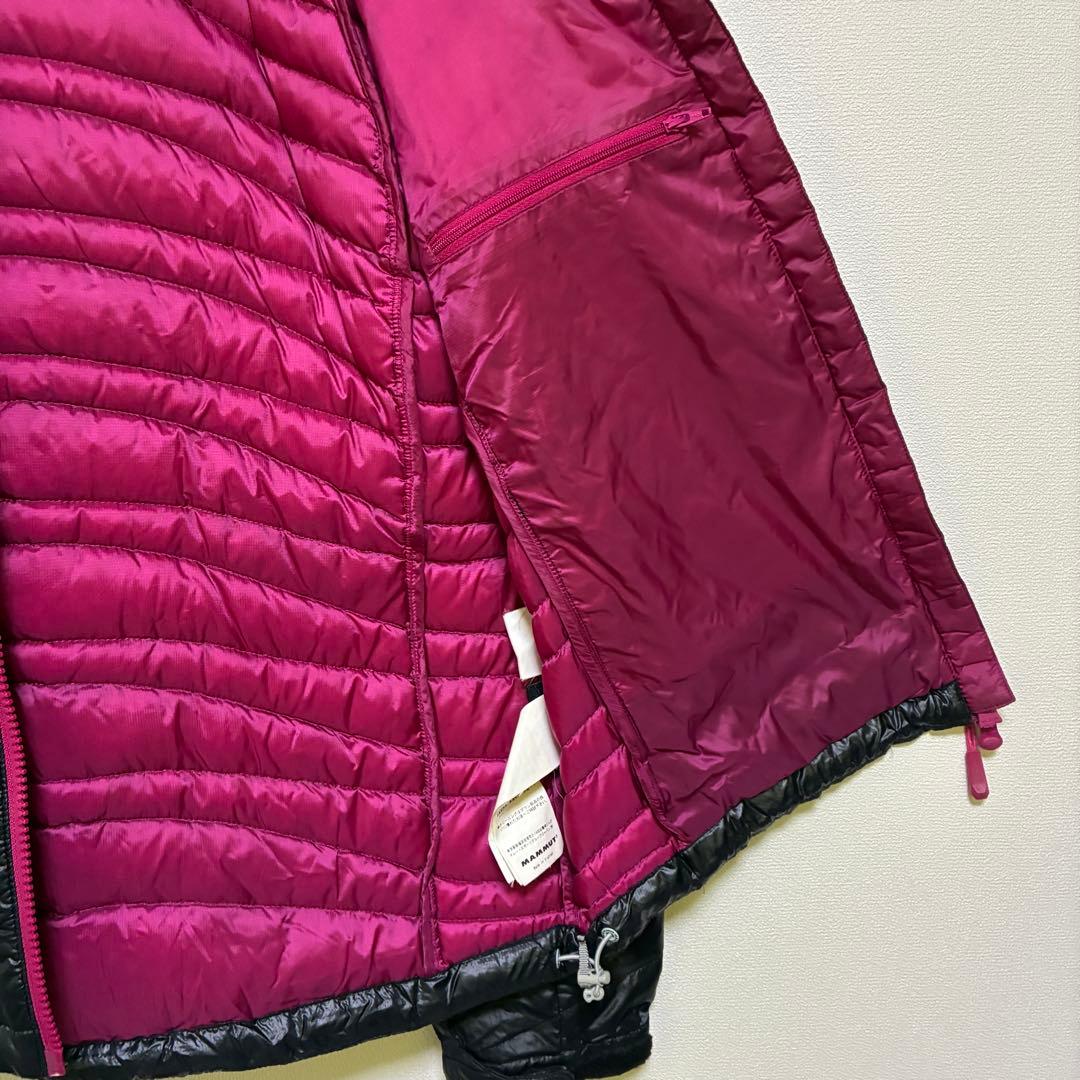 美品　マムート　グラビティー　ウルトラライト　ダウンジャケット　羽毛　黒　Ｌ