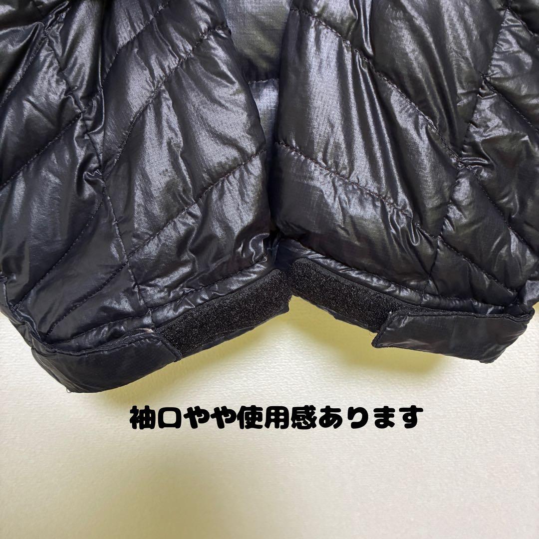 美品　マムート　グラビティー　ウルトラライト　ダウンジャケット　羽毛　黒　Ｌ