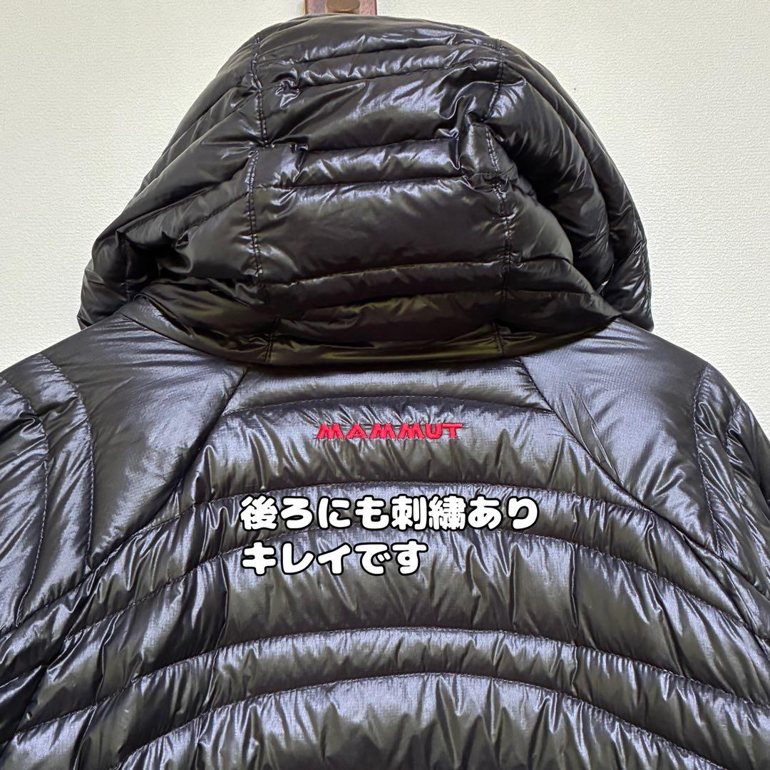 美品　マムート　グラビティー　ウルトラライト　ダウンジャケット　羽毛　黒　Ｌ