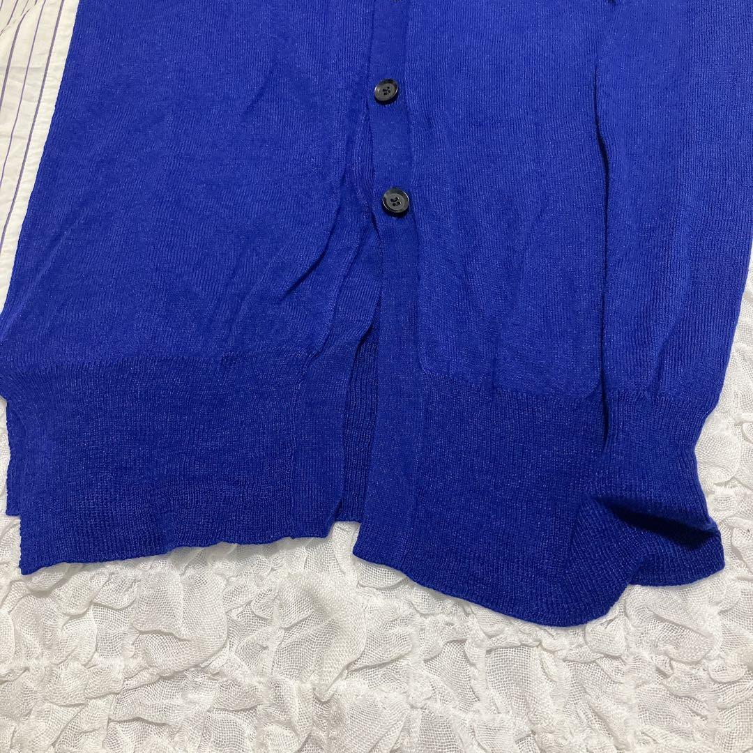 RISMAT by Y's ヨウジヤマモト　変形ロングカーディガン　シャツ切替