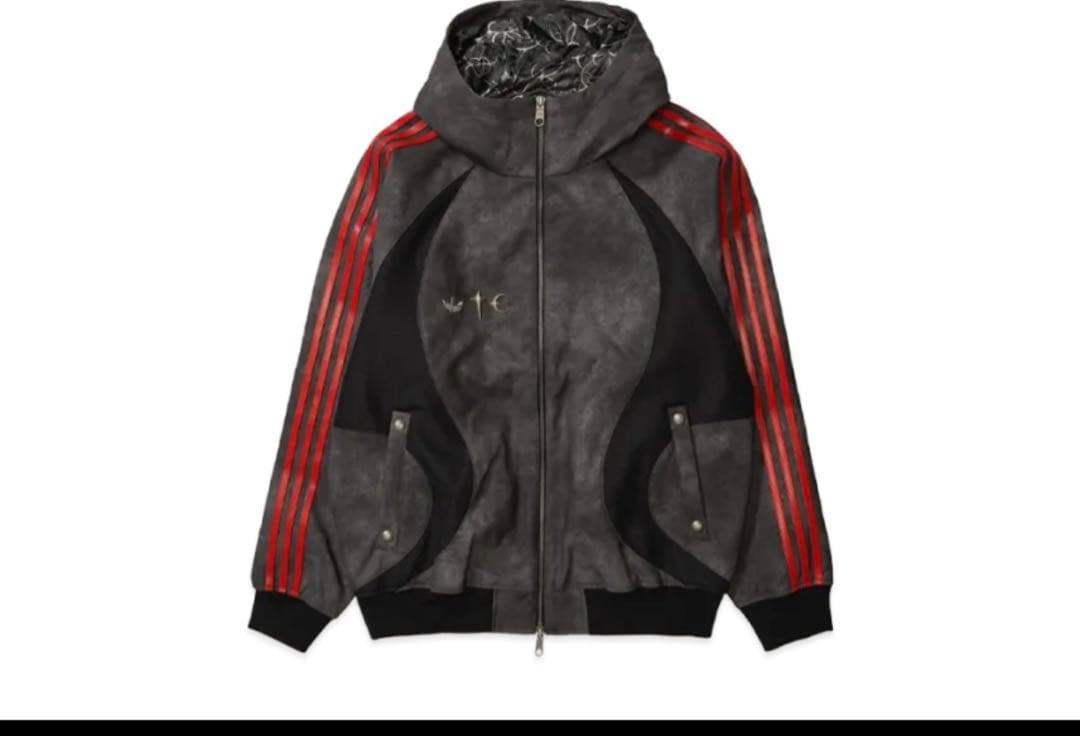 ジャケット・アウター adidas thugclub PULeatherJacket