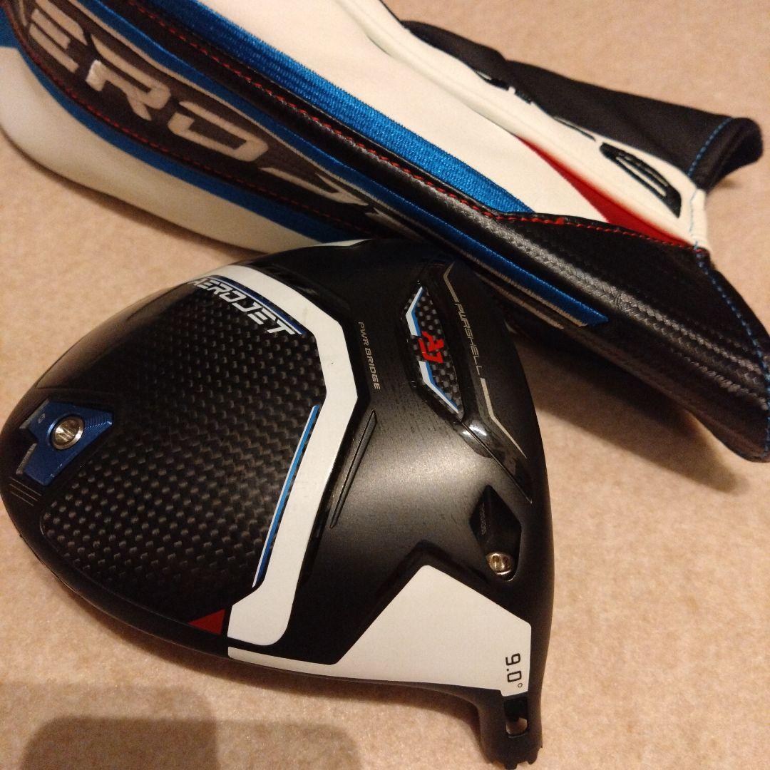 ★コブラ★美品♪ エアロジェット 9.0 ドライバー ヘッドのみ　カバー付