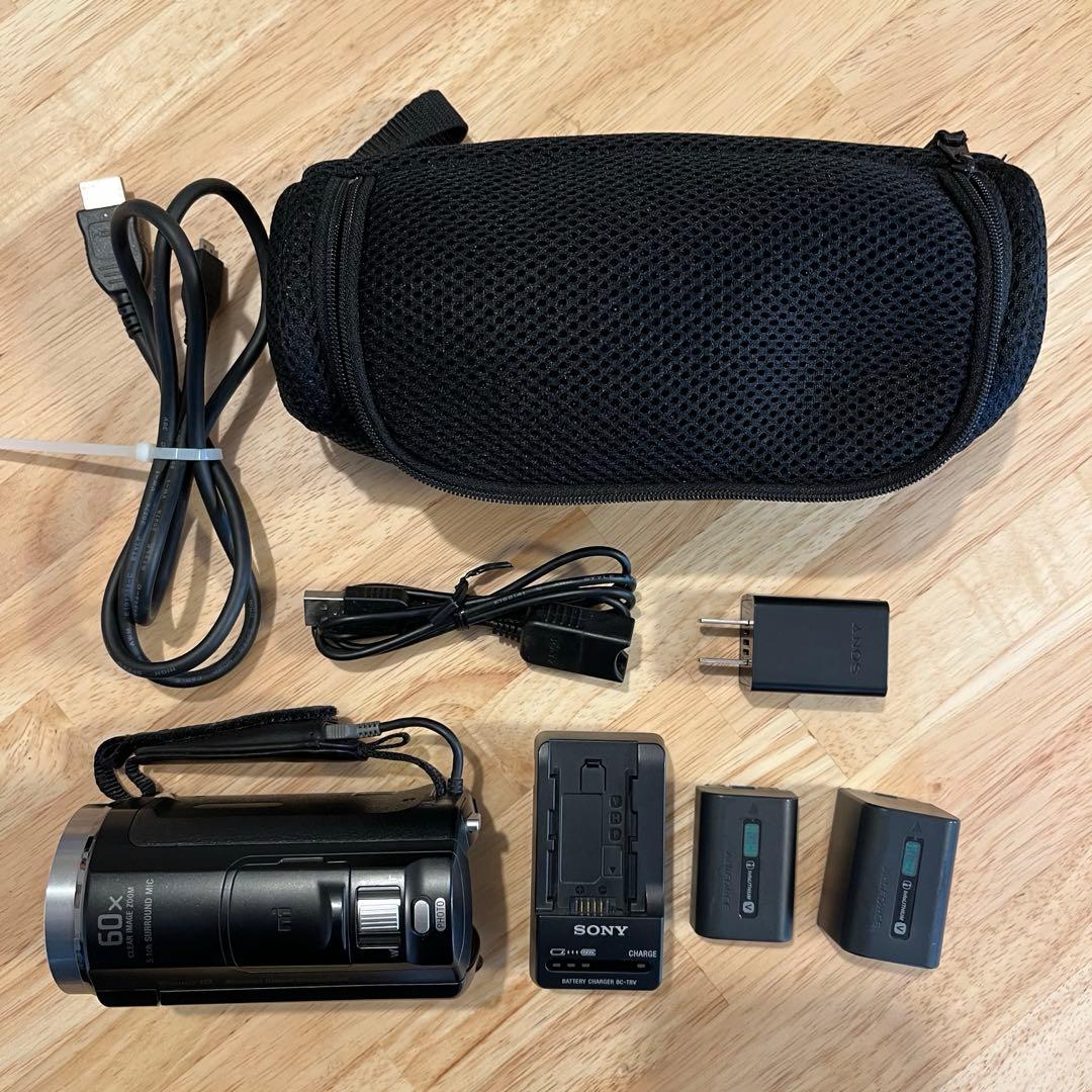 美品 SONY ビデオカメラ HDR-CX535