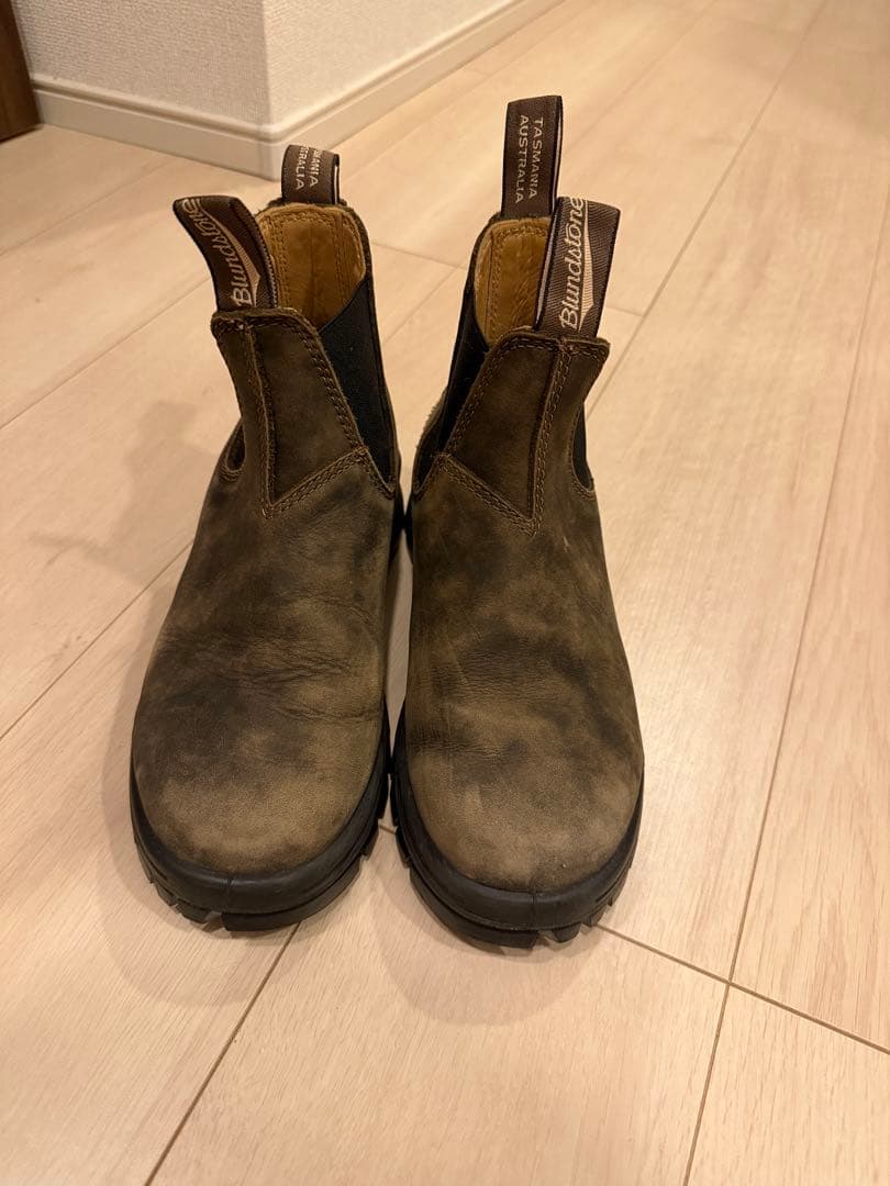 BLUNDSTONE/RUSTIC BROWN サイドゴアブーツ　2239