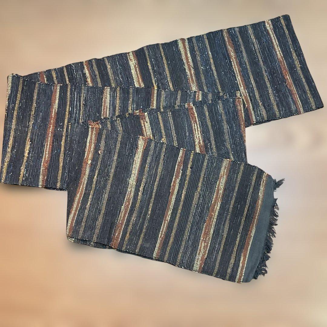 Os476 裂織 半巾 半幅帯