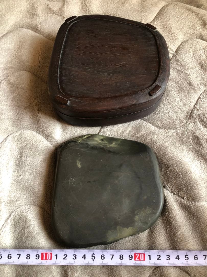 硯　すずり 端溪硯 花鳥文 水岩 文房四寶 書道用品 端渓硯