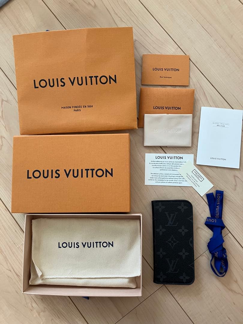 LOUIS VUITTON ルイヴィトン iPhone 手帳 正規品