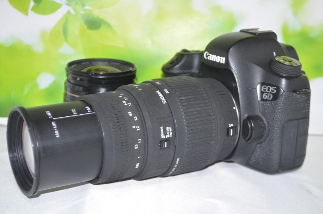 フルサイズセンサーで超高画質♪キヤノン EOS 6D ダブルズームキット♡