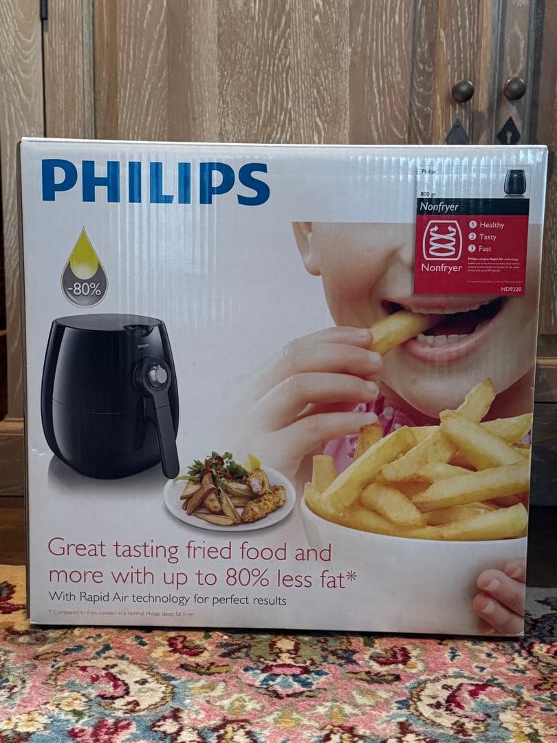 新品未開封 PHILIPSノンフライヤー HD9220 フィリップス