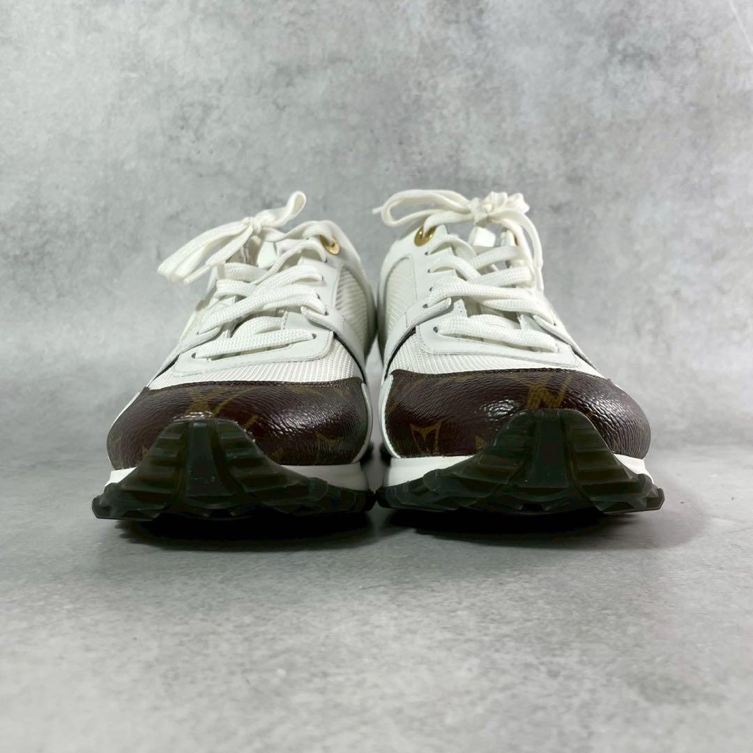 美品 ルイヴィトン ランアウェイ スニーカー モノグラム ユニセックス