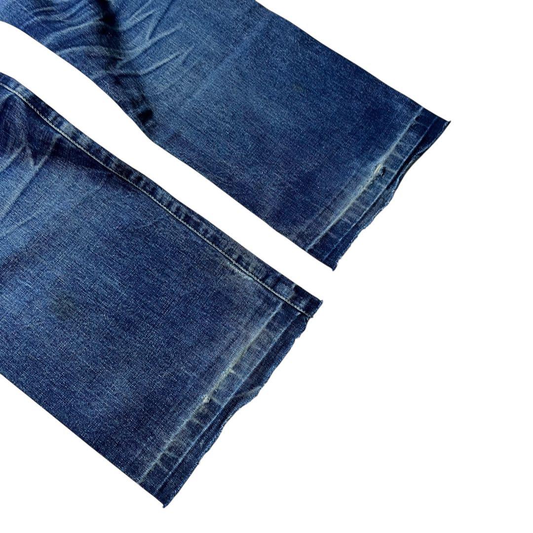 LEVIS リーバイス 702xx 日本製 w33 ヒゲ ハチノス ダメージ