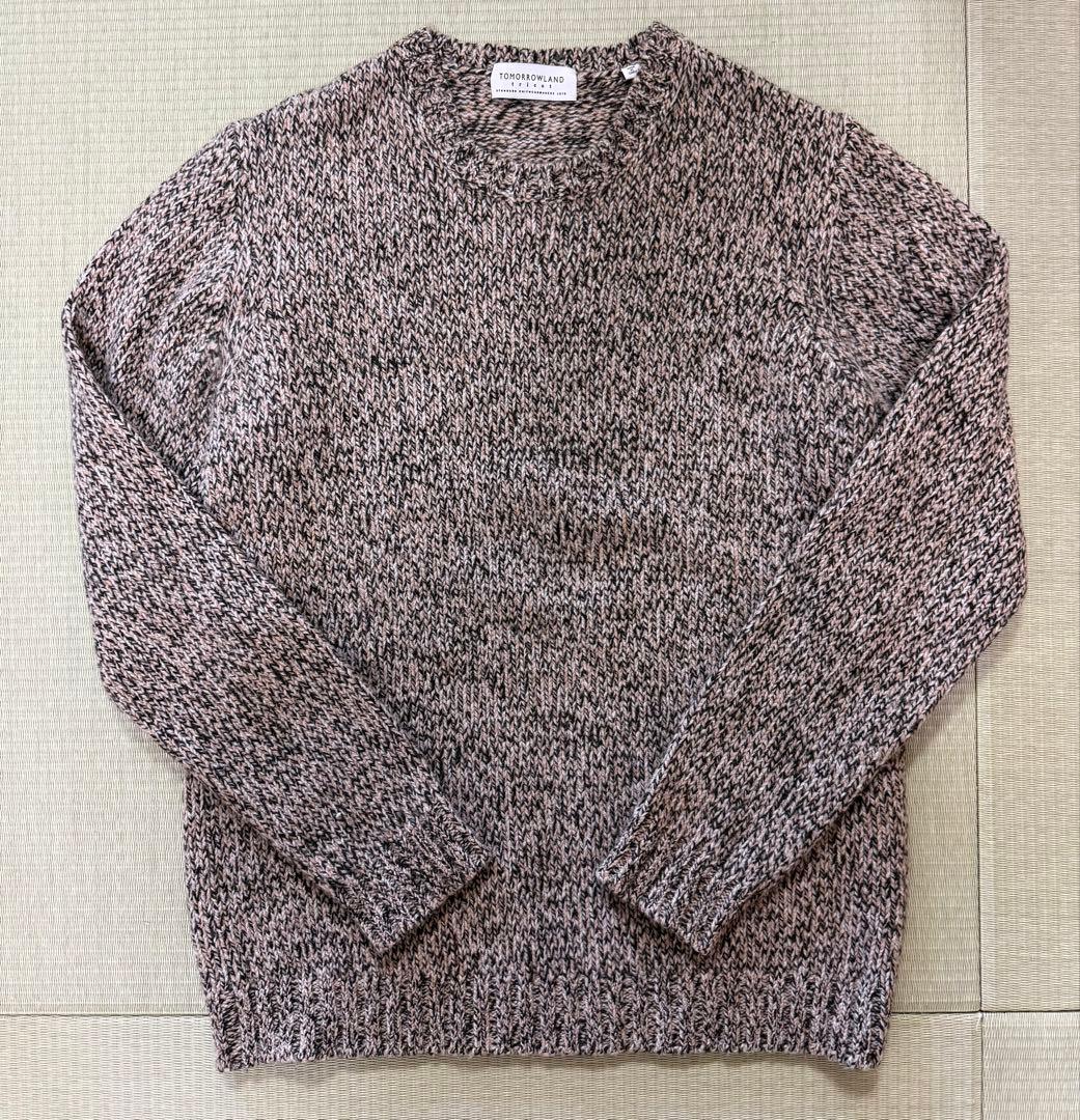 TOMORROWLAND 厚手クルーネックニットセーター