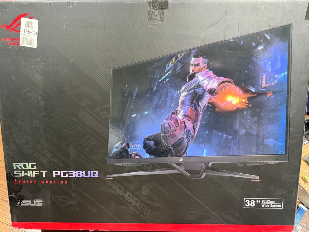 ASUS ROG SWIFT PG38UQ 4K ゲーミングモニター