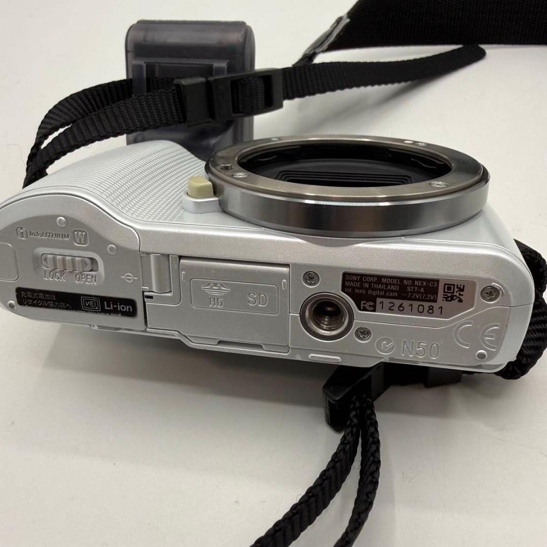 SONY NEX-C3 ボディ ホワイト α カメラ