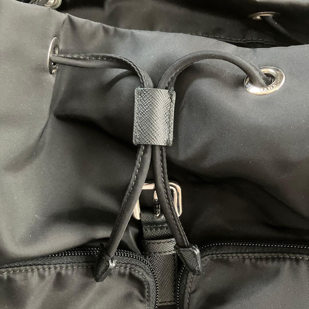 【匿名配送】PRADA プラダ　リュック　ブラック　1BZ005