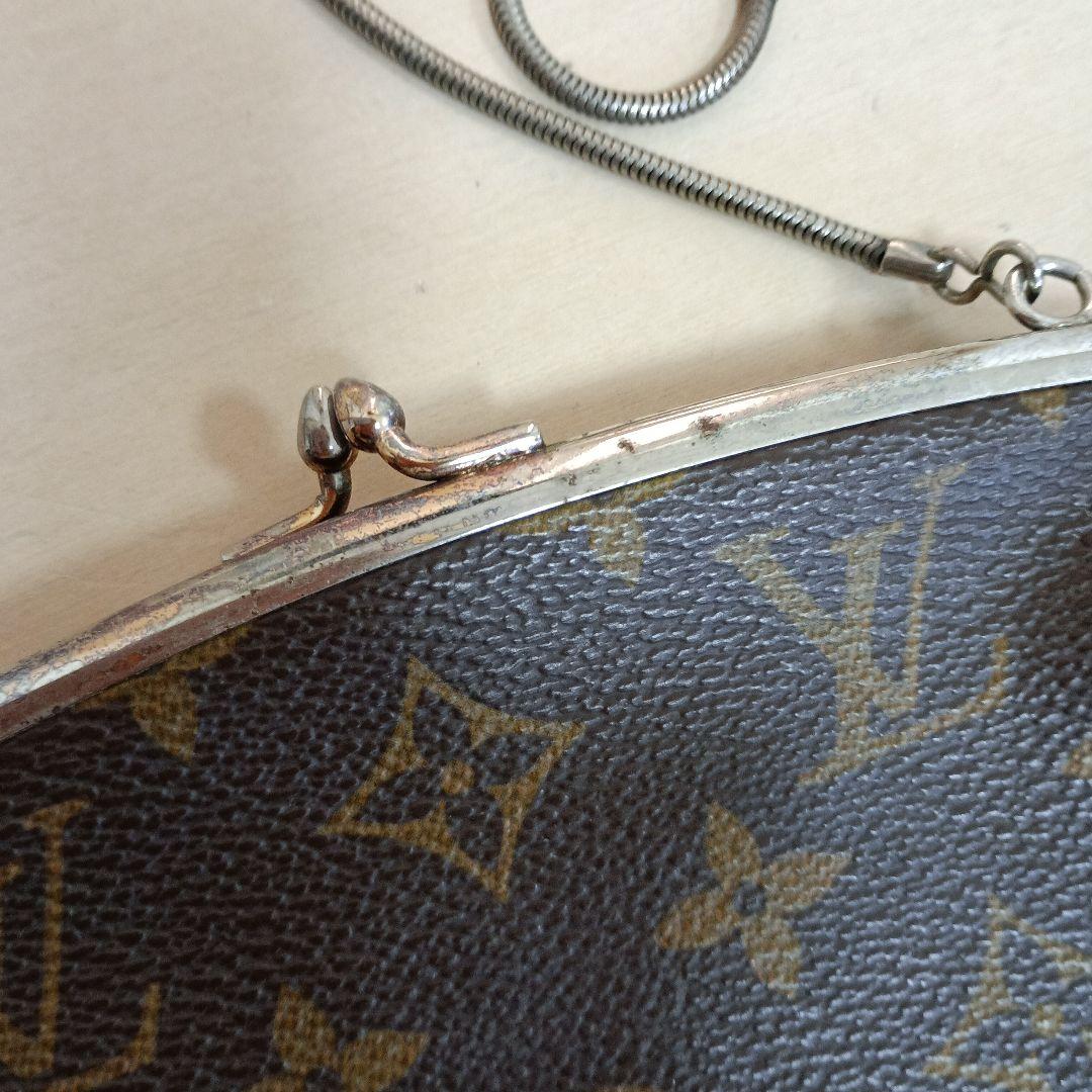 LOUIS VUITTON　がま口ポーチ　USA ヴィトン　バケット　付属品