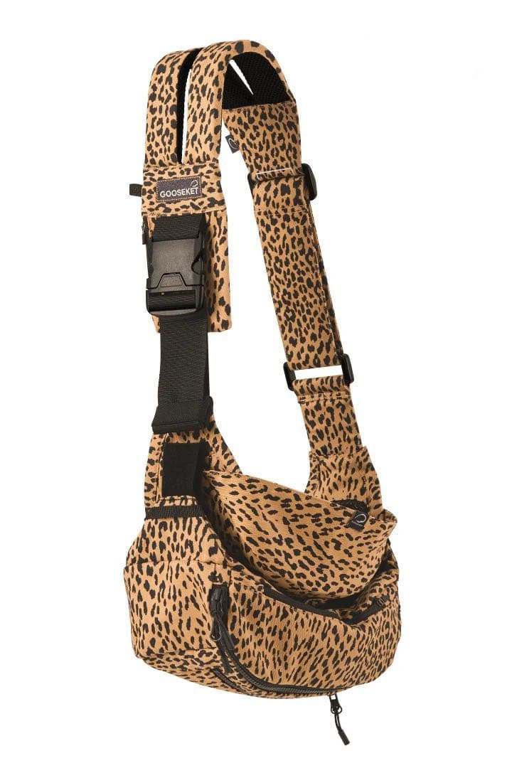 【試着のみ】KET グスケット 365 抱っこ紐プラス　ヒョウ柄