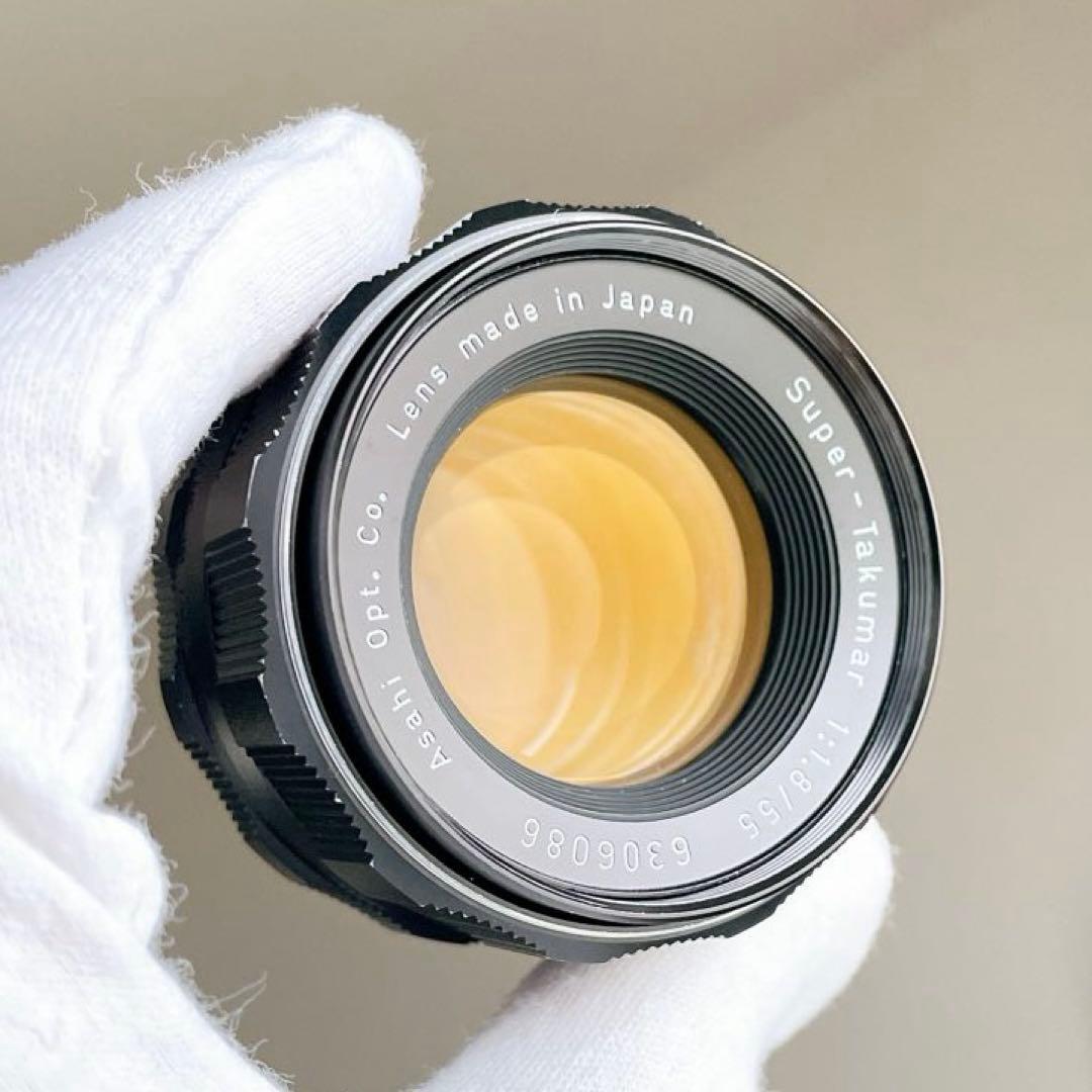 【美フレア】 Super Takumar 55mm f1.8 清掃済 M42