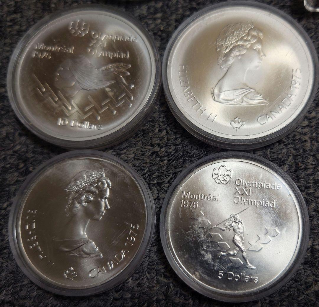 オリンピック記念銀貨 4枚セット