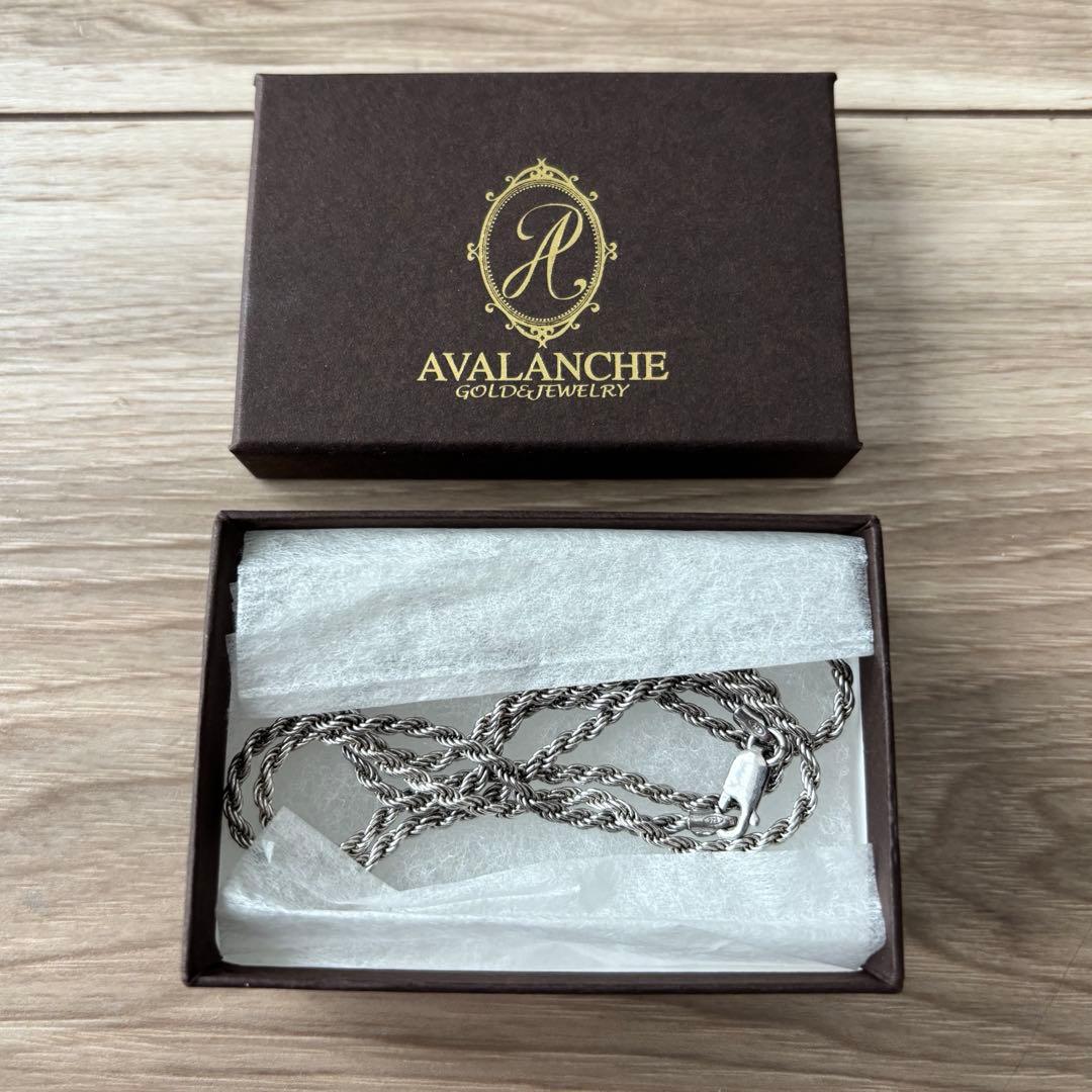 AVALANCHE アバランチ ネックレス ロープチェーン 60cm
