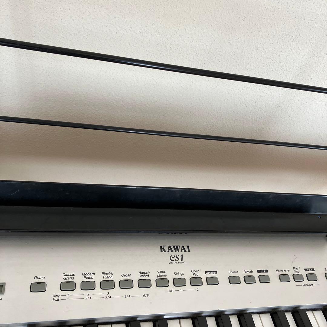 発送不可　一部地域配達可　KAWAI電子ピアノes1 ピアノカバー