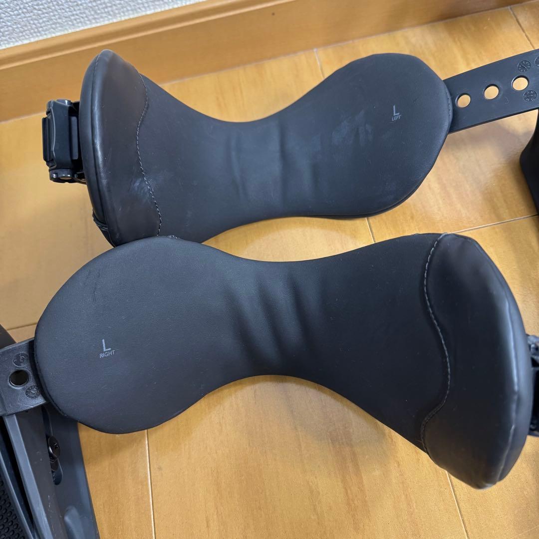 BURTON CUSTOM ビンディング Lサイズ ブラック　グラトリ　ラントリ