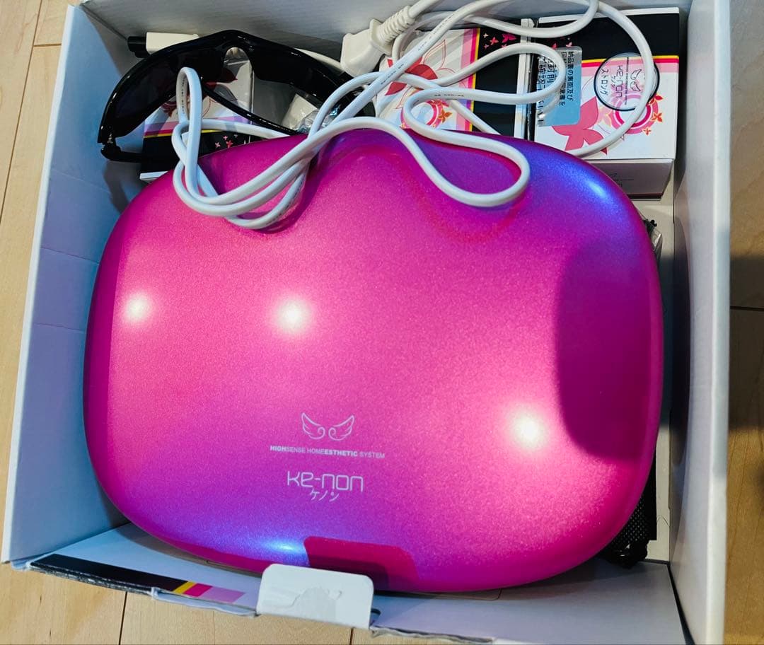 ケノン　脱毛器 ピンク