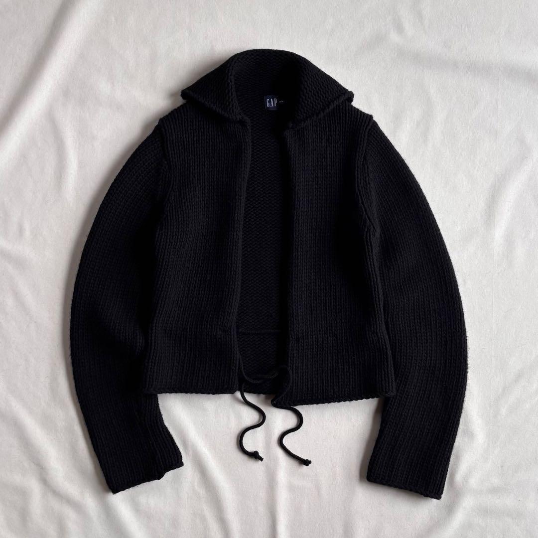 トップス 00s OLD GAP angora mix short length knit
