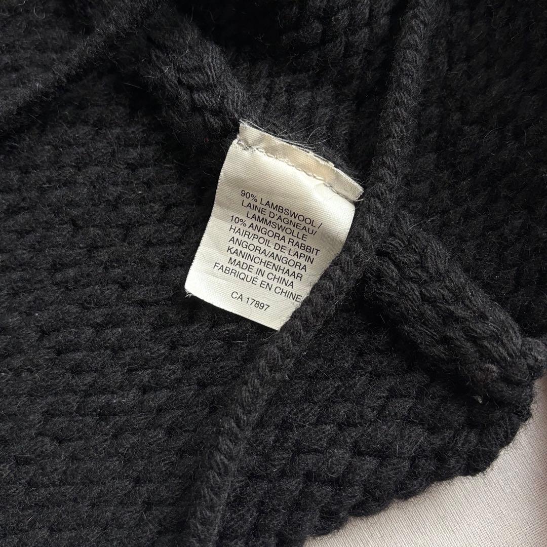 トップス 00s OLD GAP angora mix short length knit