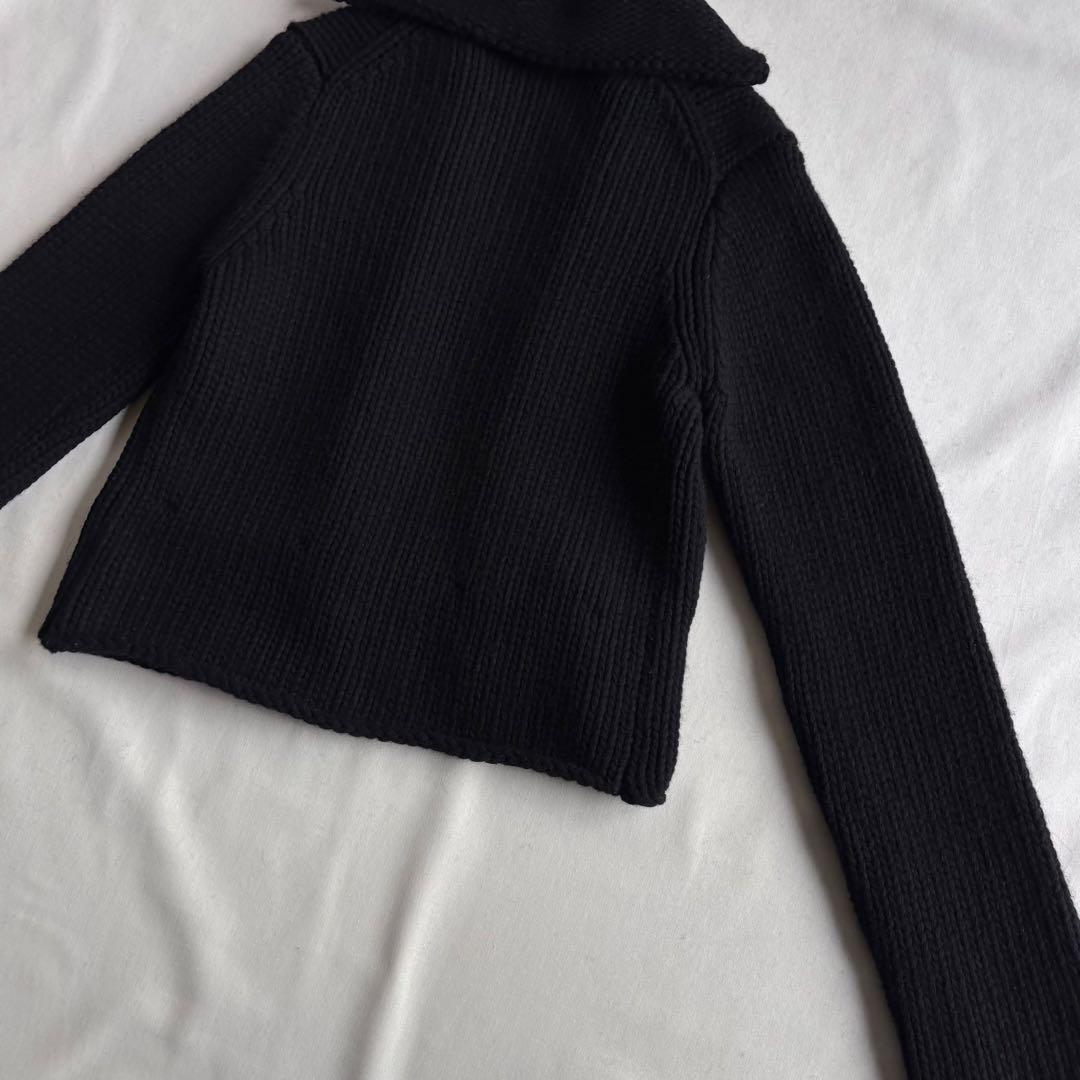 トップス 00s OLD GAP angora mix short length knit