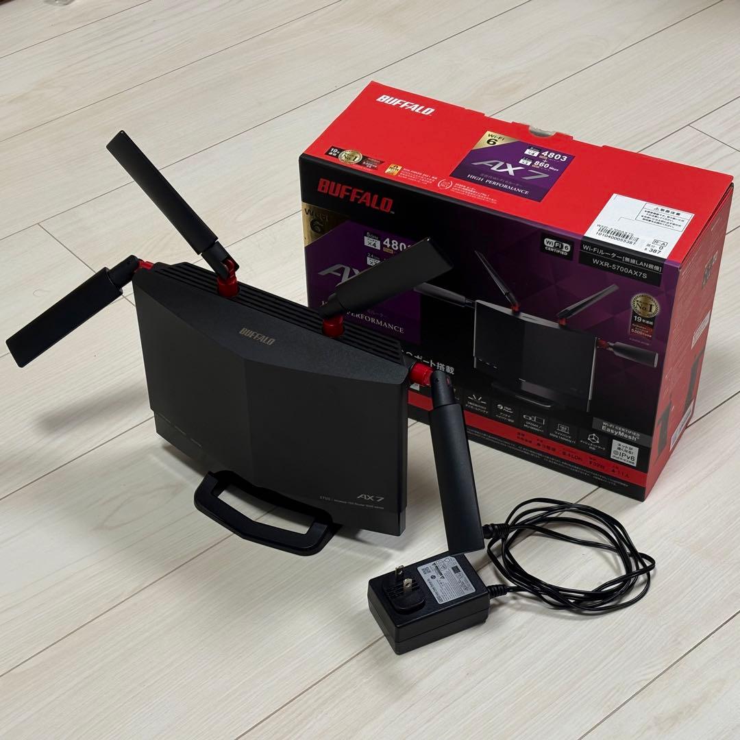BUFFALO WXR-5700AX7S 無線LANルーター