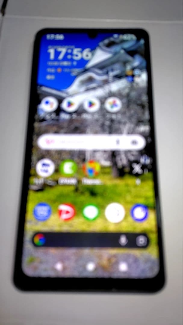 スマートフォン本体 ブラックsharp sence7plus 6.4インチ　中古