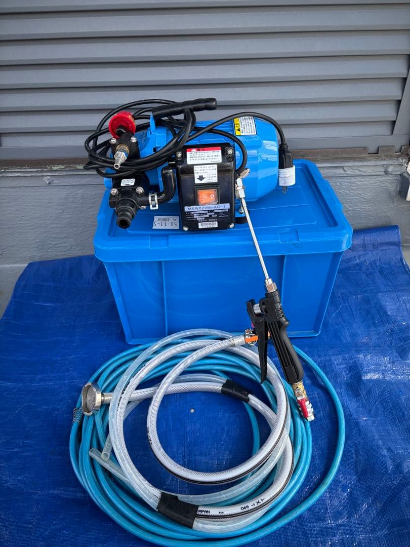 高圧洗浄機本体 MSW029M-AC-1 青